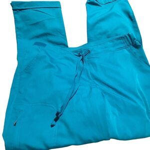Greys Anatomy blue scrub pants size medium tall excellent condition